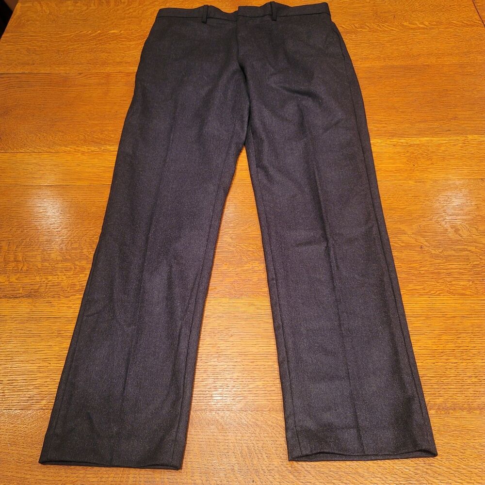 Banana Republic Tapered Fit Vitale Barberis Canonico Flannel 120 Wool Pants